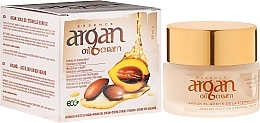 Fragrances, Perfumes, Cosmetics Nourishing & Moisturizing Facial Day Cream - Diet Esthetic Argan Essence Oil Cream 