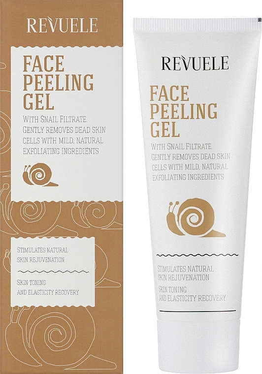 Peeling for Face Skin - Revuele Face Peeling Gel With Snails Filtrate — photo N2