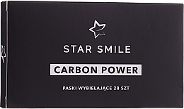 Fragrances, Perfumes, Cosmetics Whitening Tooth Strips - Star Smile Carbon Power Whitening Strips