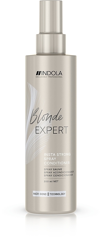 Leave-In Conditioner Spray for Blonde Hair - Indola Blonde Expert Insta Strong Spray Conditioner — photo N1