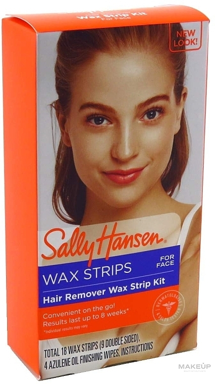 Wax Depilation Set - Sally Hansen Hair Remover Wax Strip — photo N1