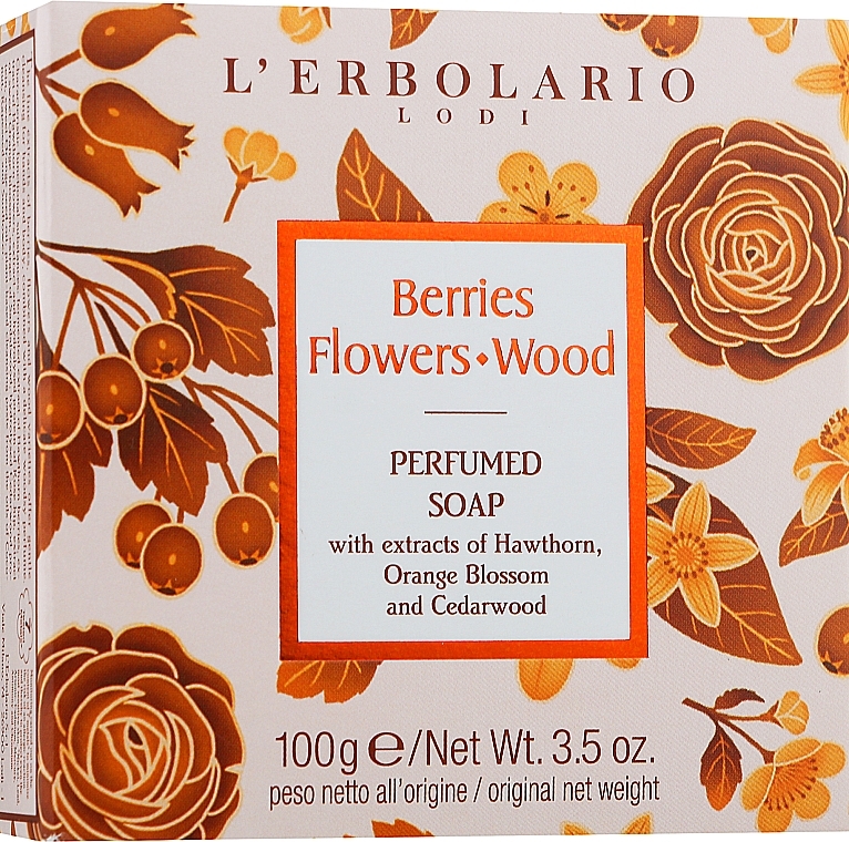 Perfumed Soap 'Lombardy Gardens'  - L'Erbolario Berries Flower Wood Perfumed Soap — photo N1