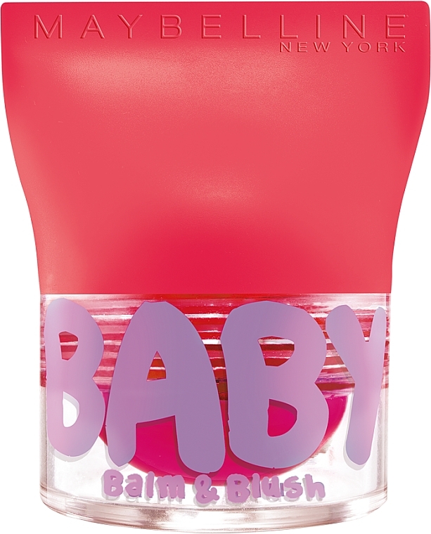 Lip & Cheek Balm - Maybelline Baby Lips Balm Blush Ball — photo N1