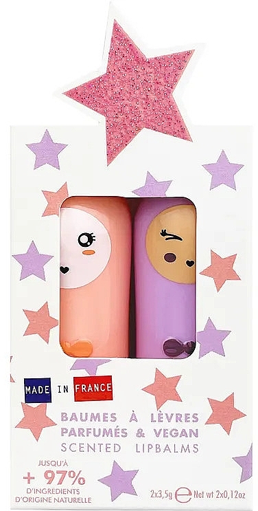 Lip Balm Set - Inuwet Bunny Lip Balm (2x3.5g) — photo N1