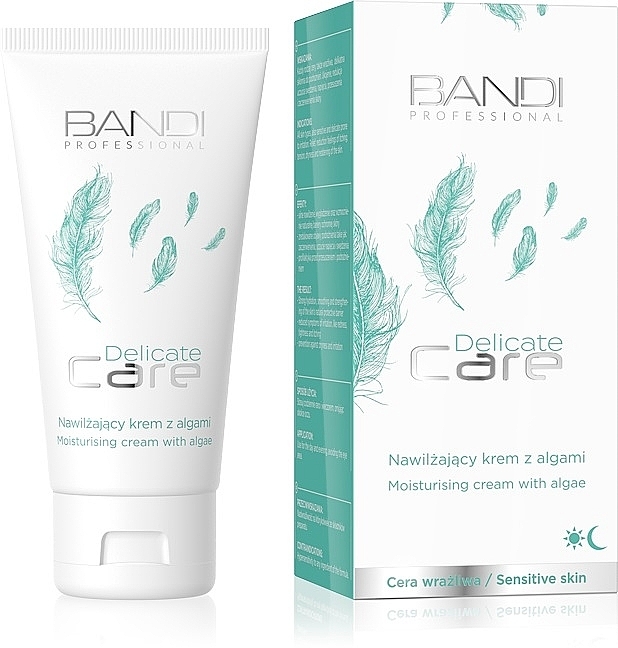 Seaweed Moisturizing Cream, in tube - Bandi Professional Delicate Care Moisturizing Cream with Algae — photo N2