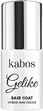 Fragrances, Perfumes, Cosmetics Hybrid Polish Base Coat - Kabos Gelike Base Coat