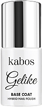 Hybrid Polish Base Coat - Kabos Gelike Base Coat — photo N1