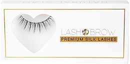 Flase Lashes - Lash Brow Premium Silk Lashes Natural Glam — photo N1