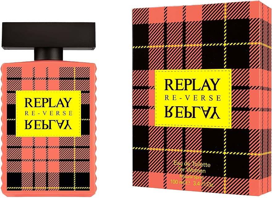 Replay Signature Re-verse For Woman - Eau de Toilette — photo N1