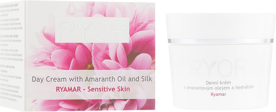 Amaranth & Silk Day Cream - Ryor Ryamar — photo N2