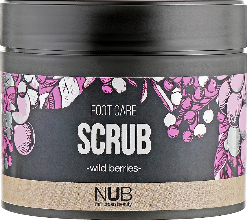 Foot Scrub - NUB Foot Care Scrub Wild Berries — photo N2