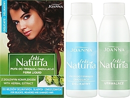 Permanent Hair Curling Liquid "Gentle" - Joanna Naturia Loki — photo N1