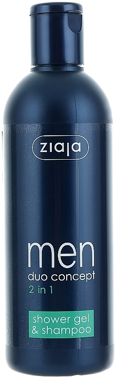 Men Shampoo & Shower Gel - Ziaja Men Shower Gel & Shampoo 2in1 — photo N1