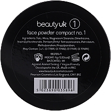 Compact Face Powder - Beauty UK Compact Face Powder — photo N2