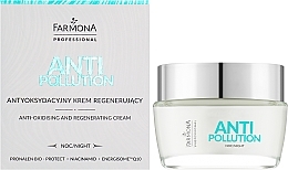 Night Restoring Antioxidant Cream - Farmona Anti Pollution Cream — photo N2