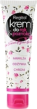 Hand and Nail Cream - Regital Moisturizing & Nourishing Hand and Nail Cream — photo N2