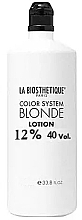 Fragrances, Perfumes, Cosmetics Hydrogen Peroxide 12% - La Biosthetique Color System Blonde Lotion