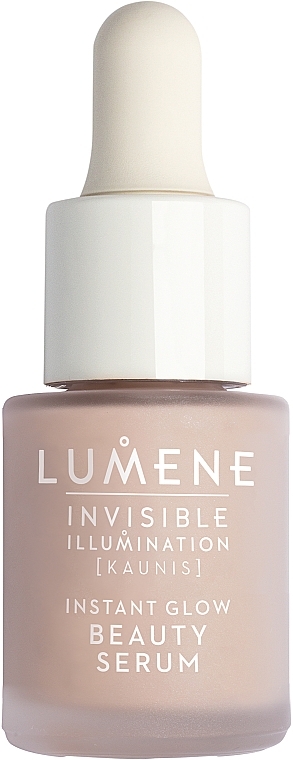 GIFT Caring Tinted Fluid Serum - Lumene Invisible Illumination Instant Glow Beauty Serum (mini size) — photo N1