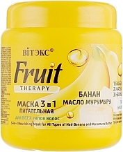 Fragrances, Perfumes, Cosmetics Banana & Murumuru Oil Mask 3in1 for All Hair Types - Vitex Fruit Therapy Hair Mask