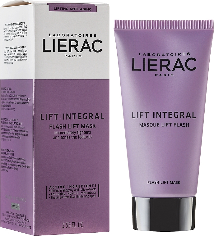 Face Mask - Lierac Lift Integral Masque Lift Flash — photo N2