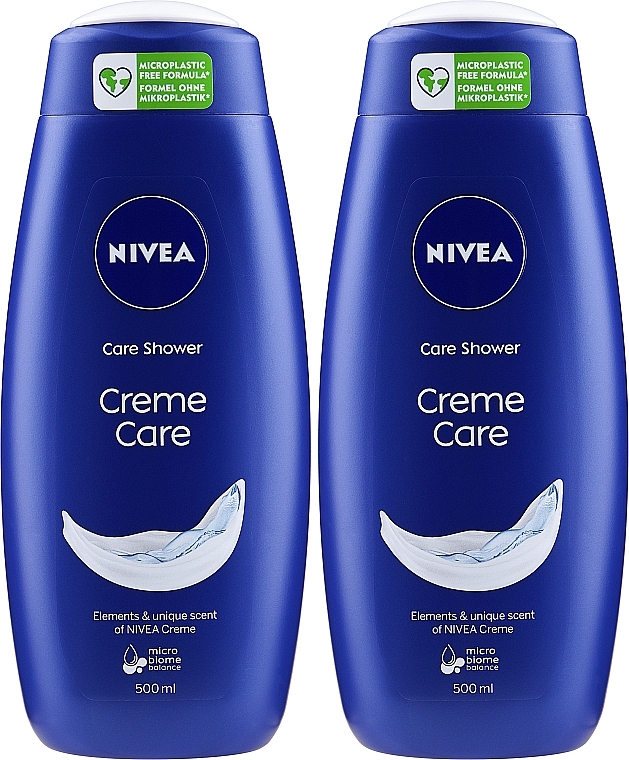 Set - Nivea Creme Care (sh/gel/2x500ml) — photo N2