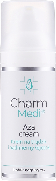 Anti Acne & Excessive Seborrhea Cream - Charmine Rose Charm Medi Aza Cream — photo N2