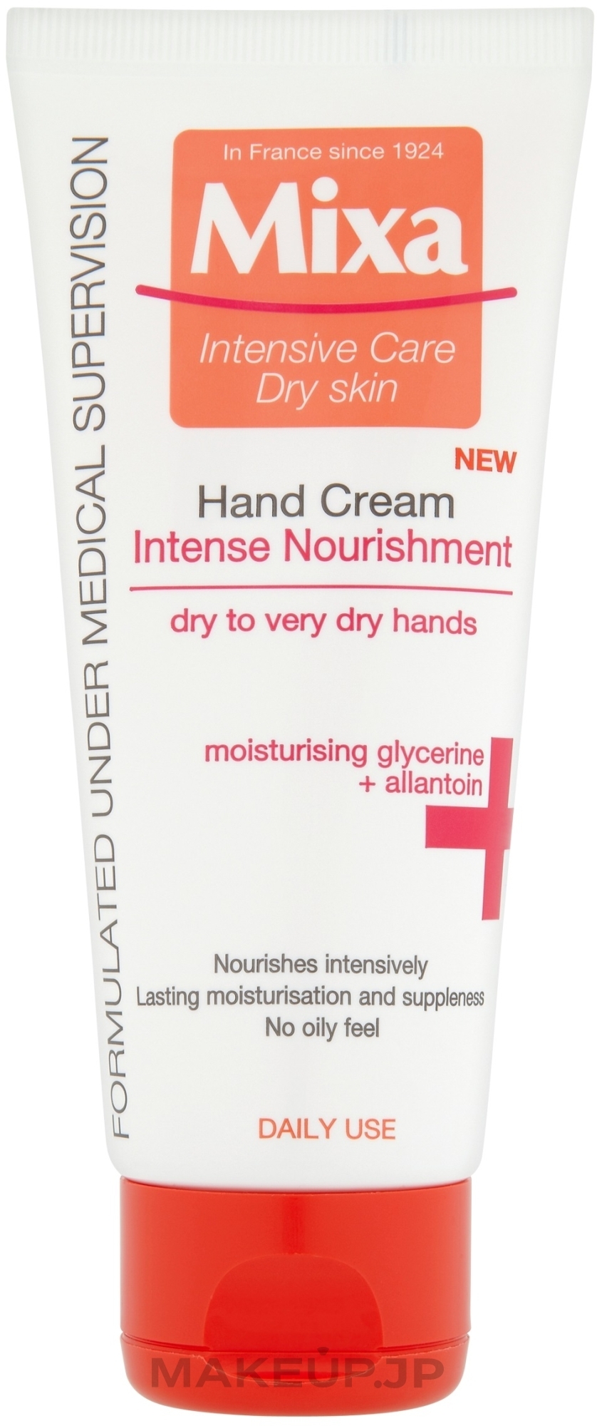 Nourishing Hand Cream - Mixa Intensive Care Dry Skin Hand Cream Intense Nourishment — photo 100 ml