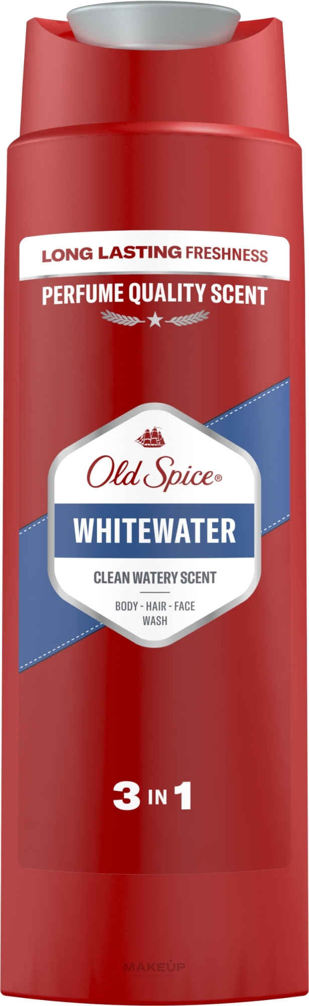 Shower Gel - Old Spice Whitewater 3 In 1 Body-Hair-Face Wash — photo 250 ml