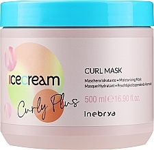 Wavy Hair Mask - Inebrya Ice Cream Curl Plus Curl Mask — photo N1