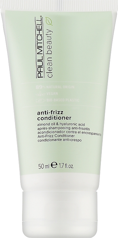 Conditioner for Curly Hair - Paul Mitchell Clean Beauty Anti-Frizz Conditioner — photo N1