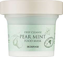 Fragrances, Perfumes, Cosmetics Pear & Mint Face Mask - Skinfood Pear Mint Food Mask