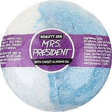 Fragrances, Perfumes, Cosmetics Bath Bomb with Sweet Almond Oil - Beauty Jar MRS. President