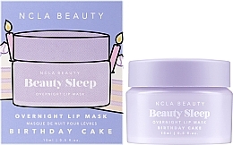 Night Lip Mask - NCLA Beauty Beauty Sleep Overnight Lip Mask Birthday Cake — photo N2