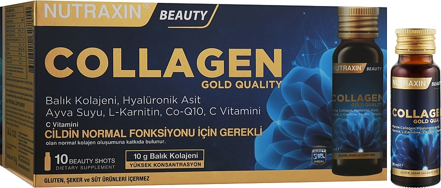 Collagen Dietary Supplement, 50ml - Nutraxin — photo N1