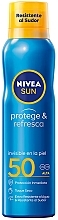 Fragrances, Perfumes, Cosmetics Face Sunscreen - Nivea Sun Protects & Refreshes Mist Spf50