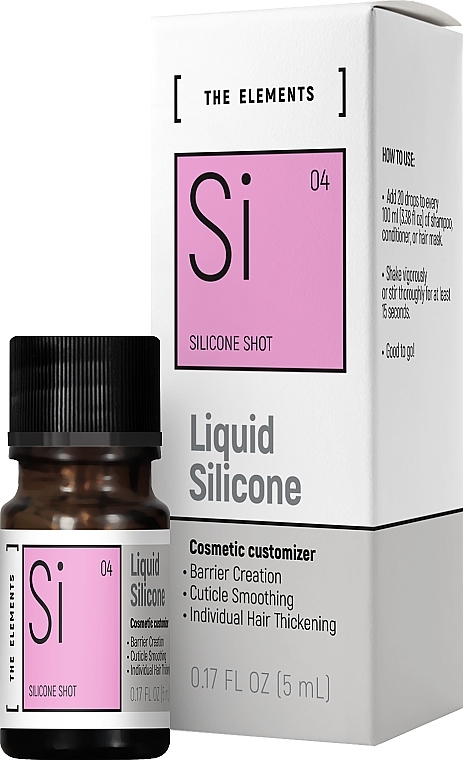 Pure Liquid Silicone Treatment - Pharma Group Laboratories The Elements Liquid Silicone — photo N3