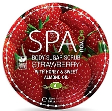 Strawberry Sugar Body Scrub - Bio2You Body Sugar Scrub — photo N1