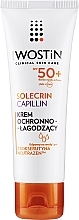 Sunscreen Cream SPF 50 - Iwostin Solecrin Capillin Cream SPF 50 — photo N1