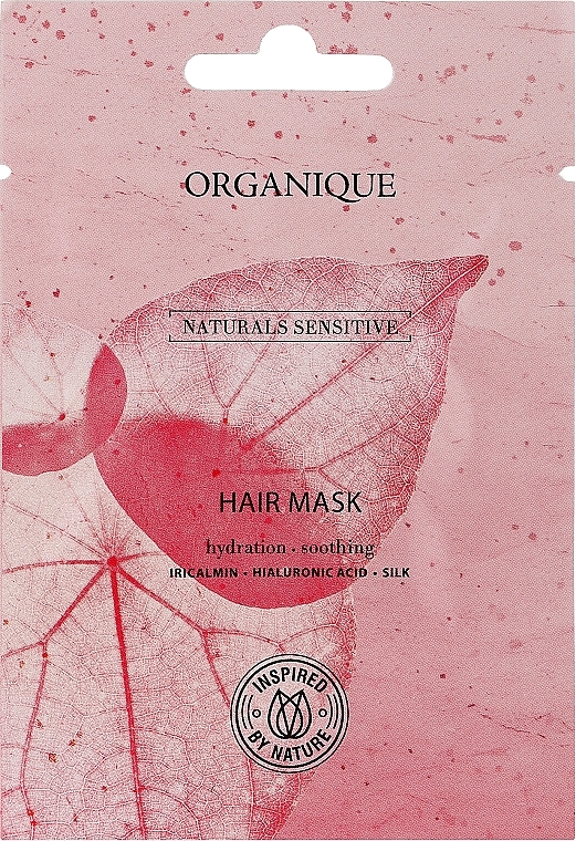 Delicate Strengthening Hair Mask - Organique Naturals Sensitive (sample) — photo N1