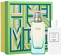 Fragrances, Perfumes, Cosmetics Hermes Un Jardin sur le Nil - Set (edt/100ml + b/lot/80ml)