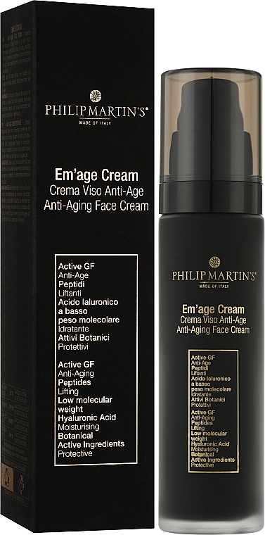 Face & Décolleté Cream - Philip Martin's Em'age Anti-age Face Cream — photo N3