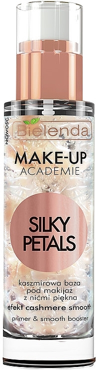 Cashmere Makeup Base - Bielenda Make-Up Academie Silky Petals — photo N1