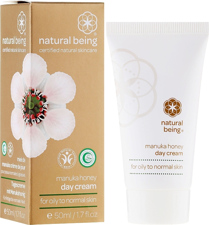 Face Cream for Normal and Oily Skin - Natural Being Manuka Honey Day Cream — photo N1