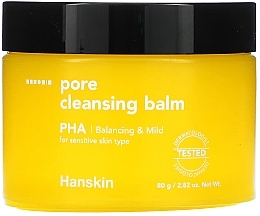 Fragrances, Perfumes, Cosmetics Cleansing Balm for Sensitive Skin - Hanskin Pore Cleansing Balm PHA