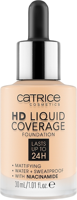 Liquid Foundation - Catrice HD Liquid Coverage Foundation — photo N1