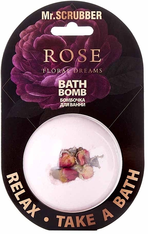 Rose Floral Dreams Bath Bomb - Mr.Scrubber — photo N1