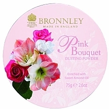 Fragrances, Perfumes, Cosmetics Talcum Powder - Bronnley Pink Bouquet Dusting Powder