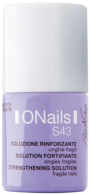 Nail Hardener - BioNike ONails S43 Reinforcing Solution — photo N1