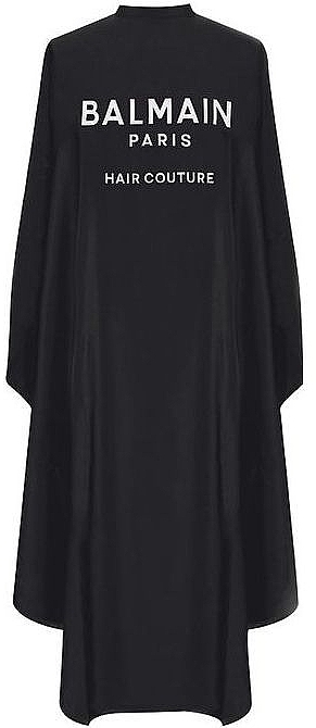 Hairdressing Cape - Balmain Paris Hair Couture Luxury Balmain Cutting Cape Black — photo N1