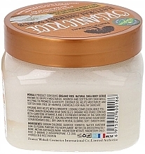 Organic Rice Natural Scrub Sherbet - Wokali Natural Sherbet Scrub Organic Rice — photo N3